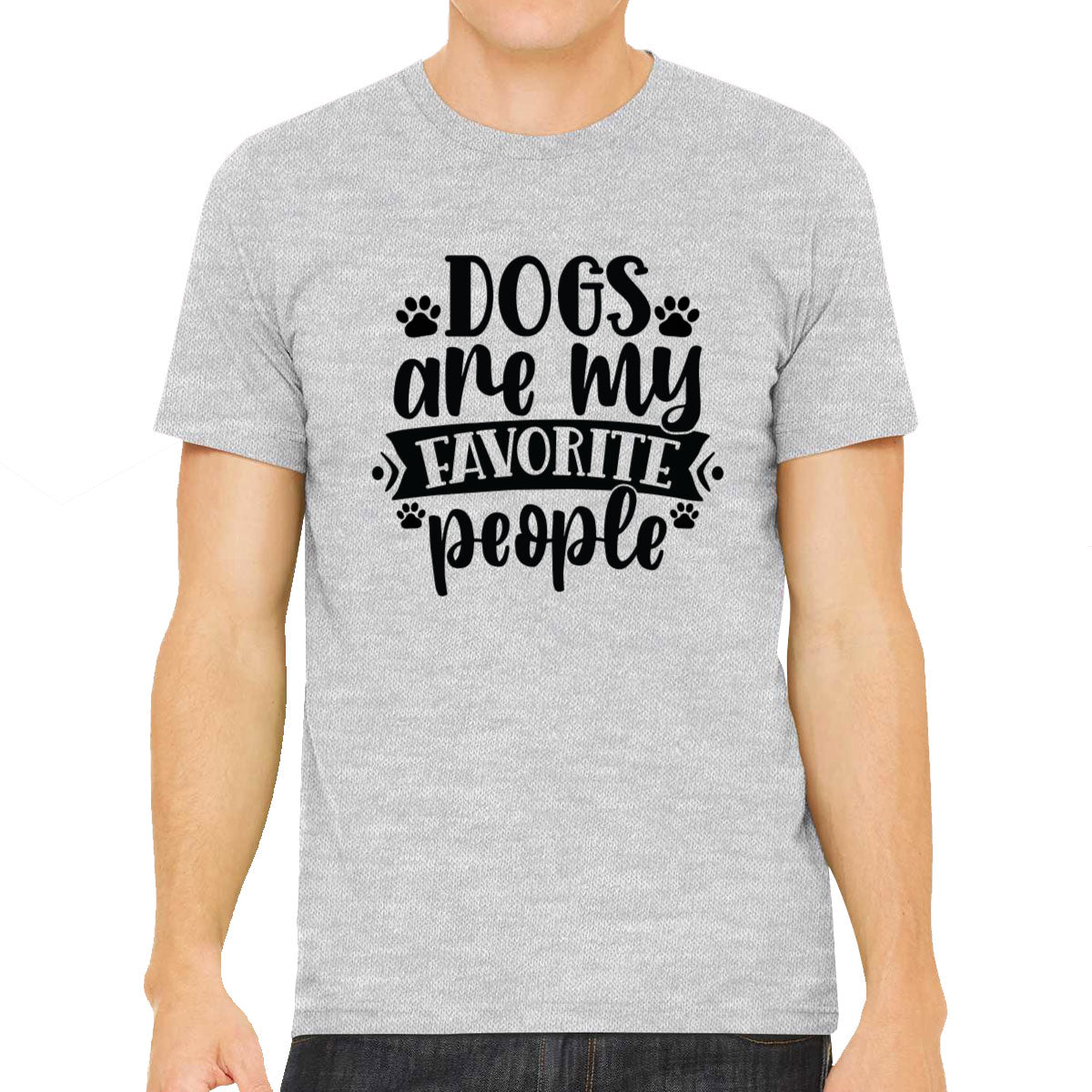 Dogs Are My Favorite People Men's T-shirt