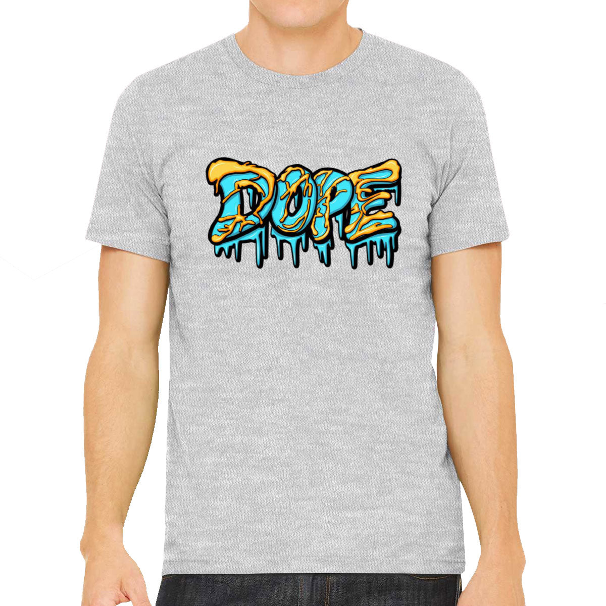 Dope Dripping Typography Men's T-shirt