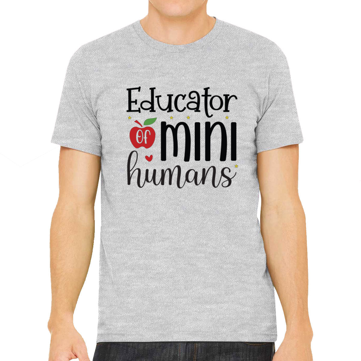 Educator Mini Humans Teacher Men's T-shirt