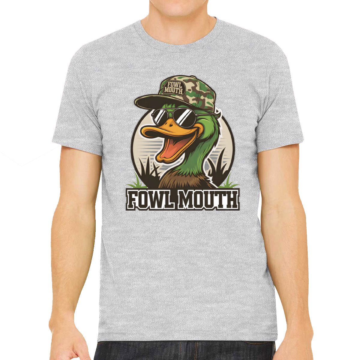 Fowl Mouth Duck Hunting Men's T-shirt