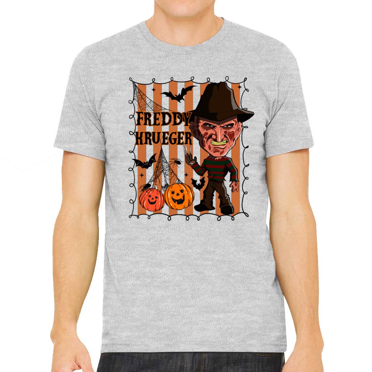 Freddy Horror Movie Character Halloween Men's T-shirt