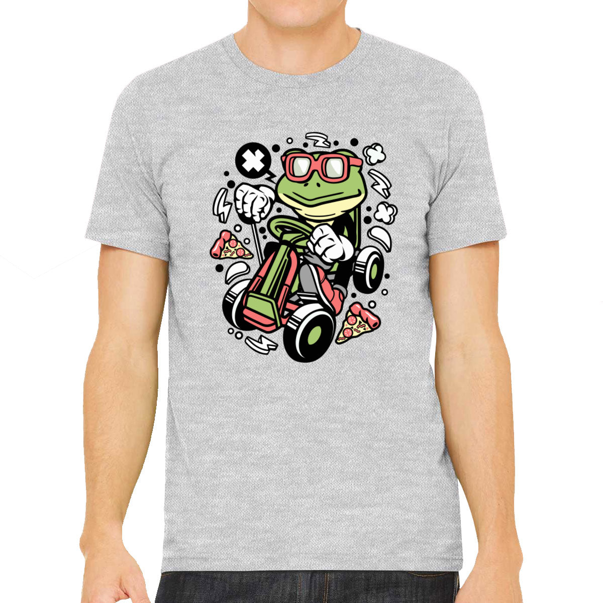 Frog GoKart Racer Men's T-shirt