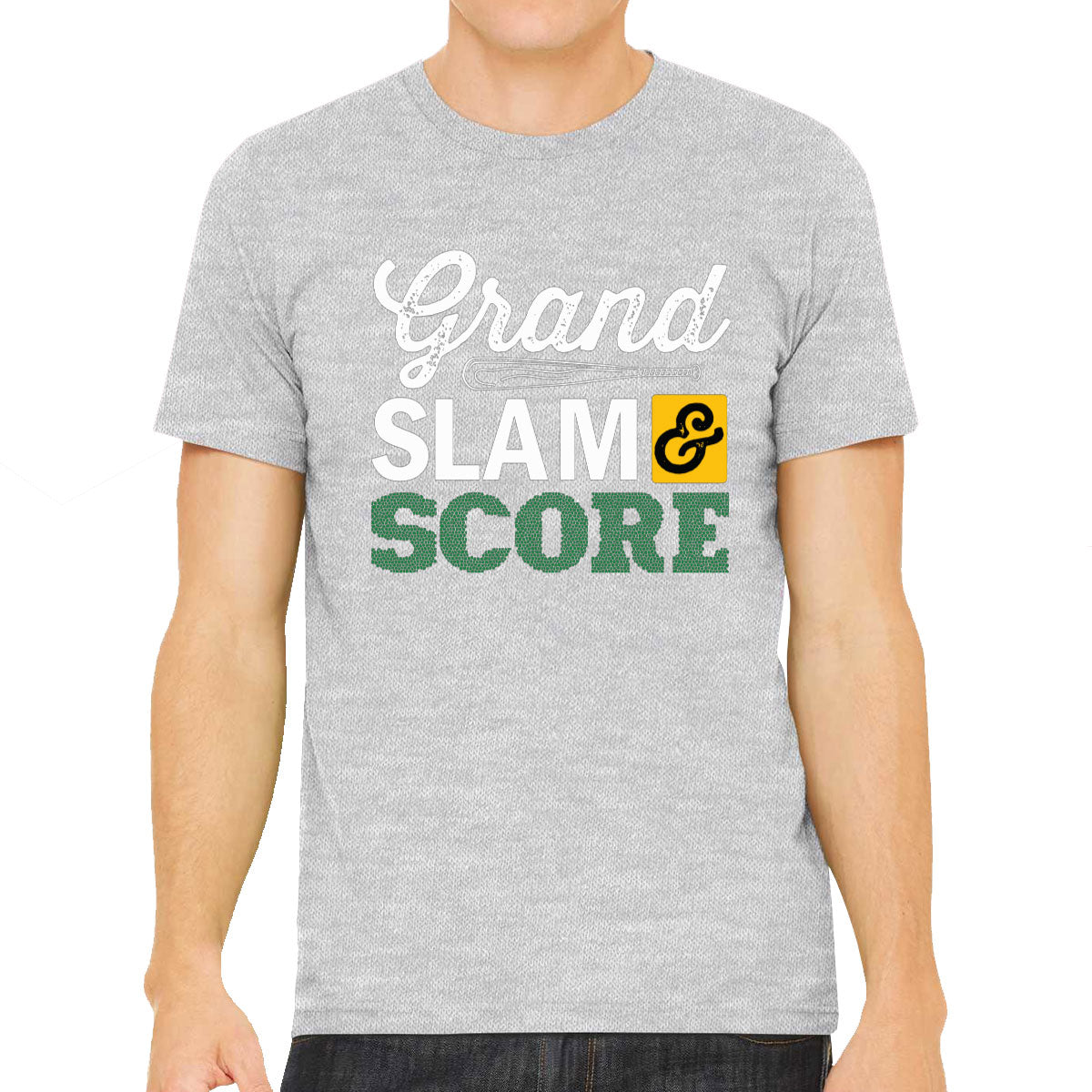 Grand Slam And Score Baseball Bat Men's T-shirt
