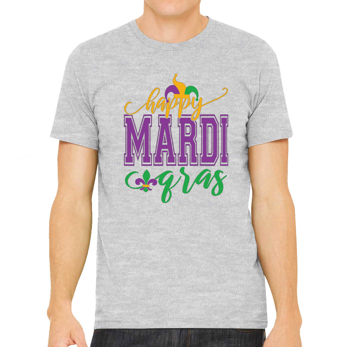 Happy Mardi Gras Men's T-shirt