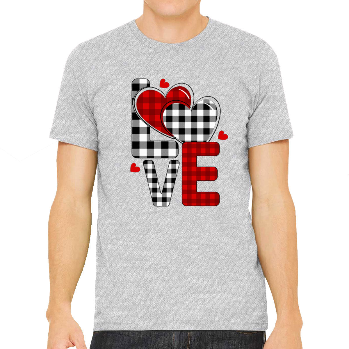 Love Heart Valentine's Day Men's T-shirt