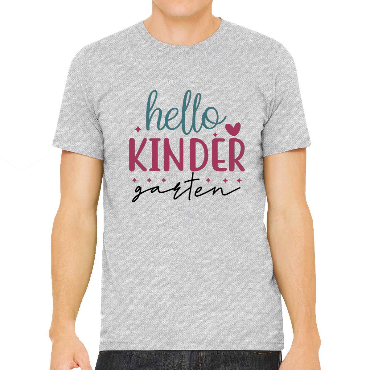 Hello Kindergarten Teacher Men's T-shirt