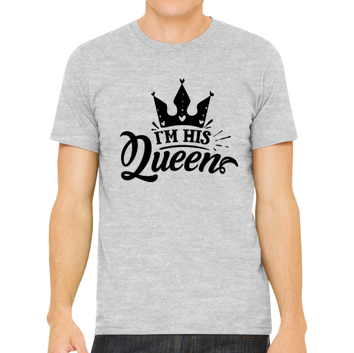 His Queen Valentine's Day Men's T-shirt