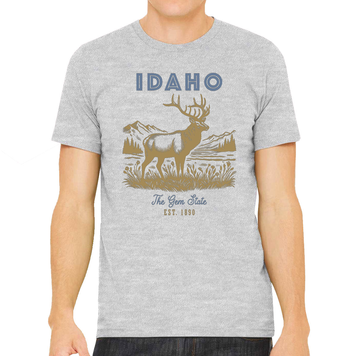 Idaho State Vintage Men's T-shirt