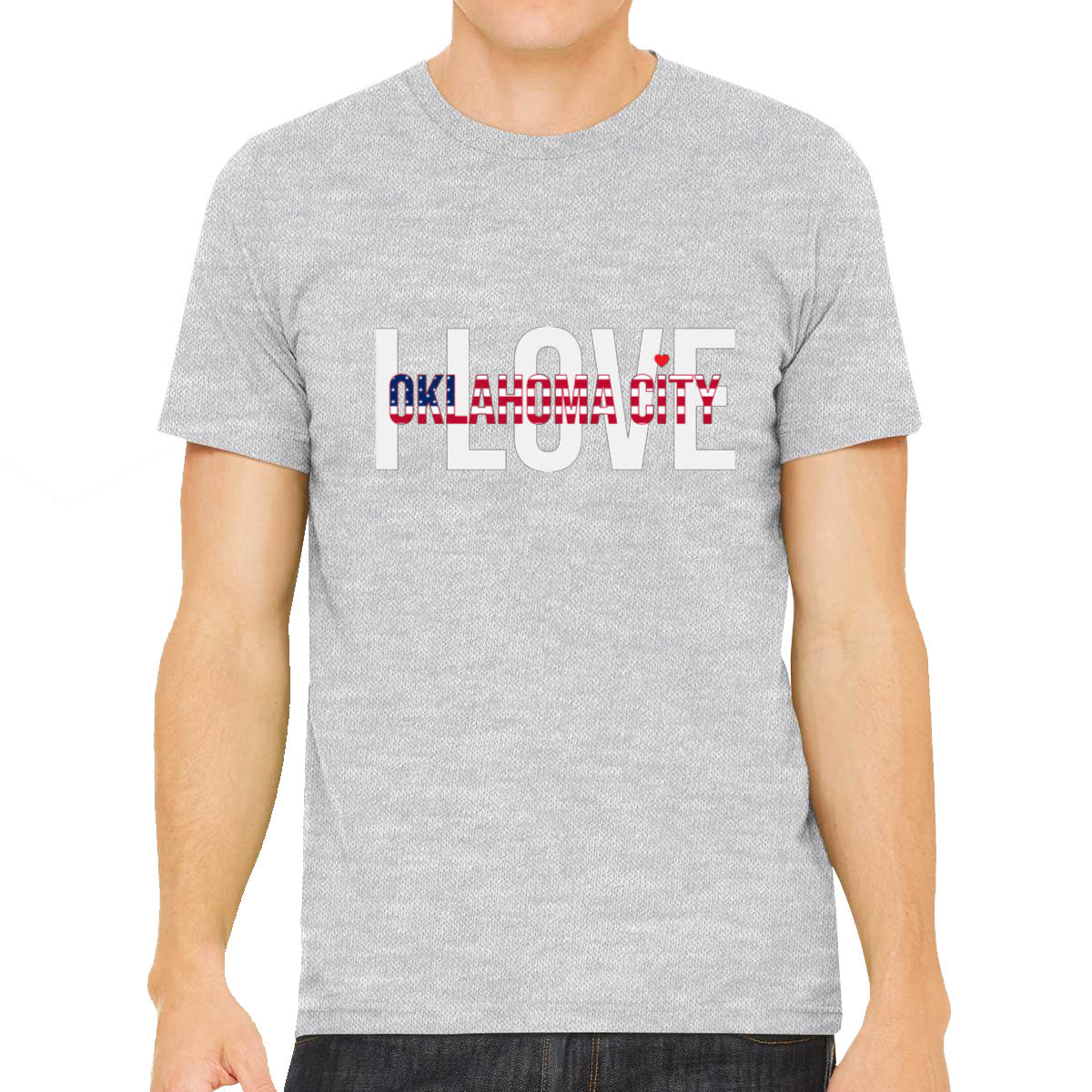 I Love Oklahoma City Men's T-shirt
