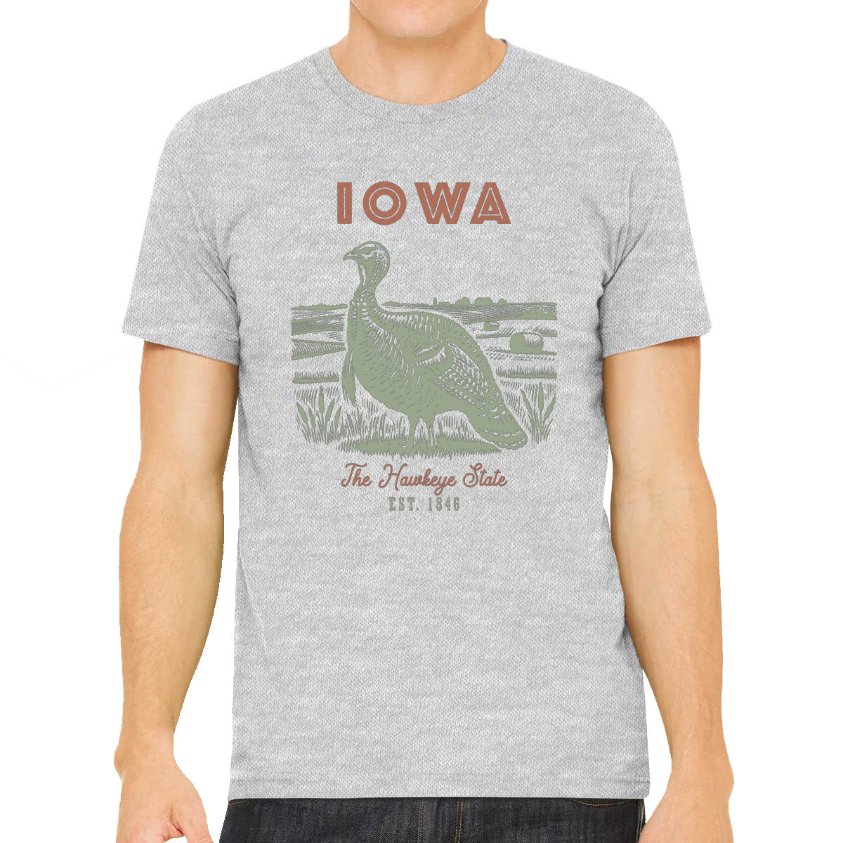 Iowa State Vintage Men's T-shirt
