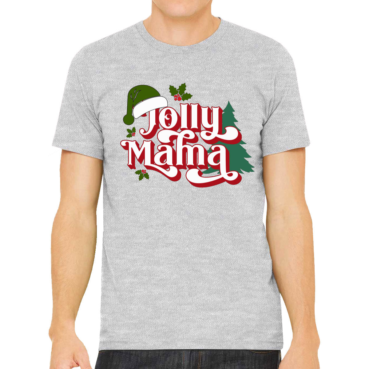 Jolly Mama Christmas Men's T-shirt