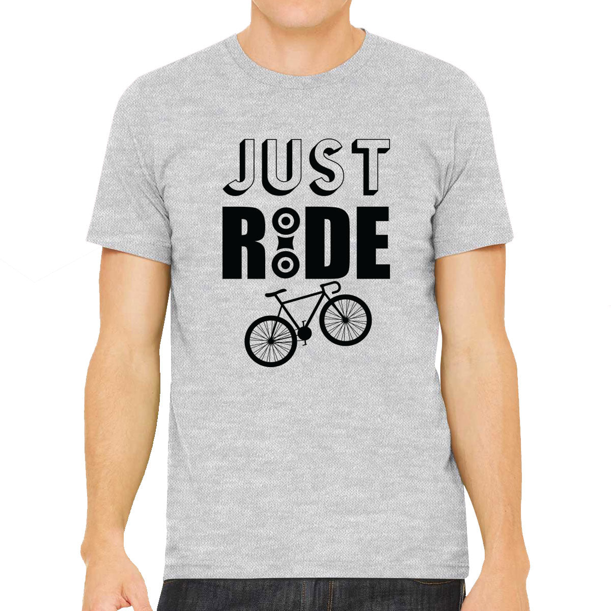 Just Ride Bicycle Cycling Men's T-shirt