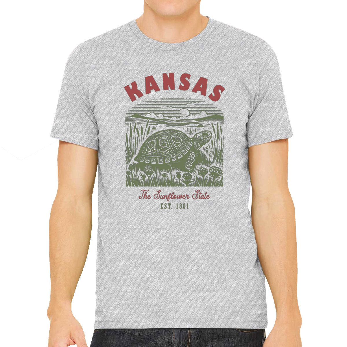 Kansas State Vintage Men's T-shirt