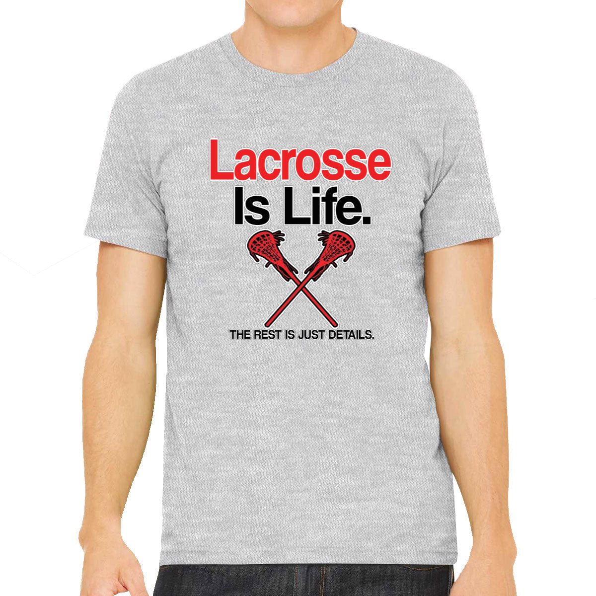 Lacrosse Is Life Men's T-shirt