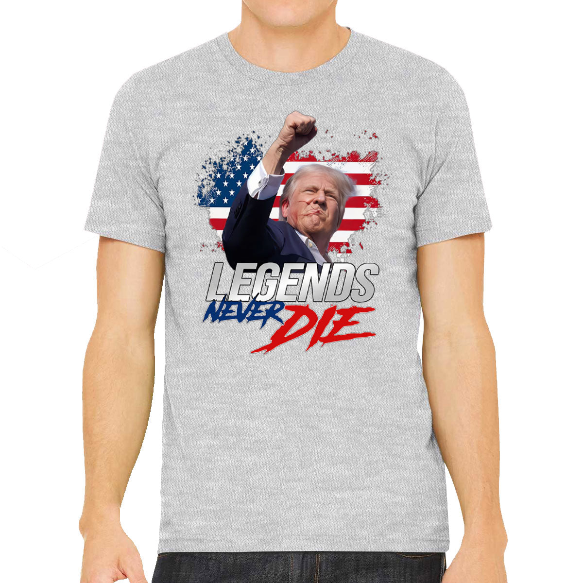 Legends Never Die Trump Men's T-shirt