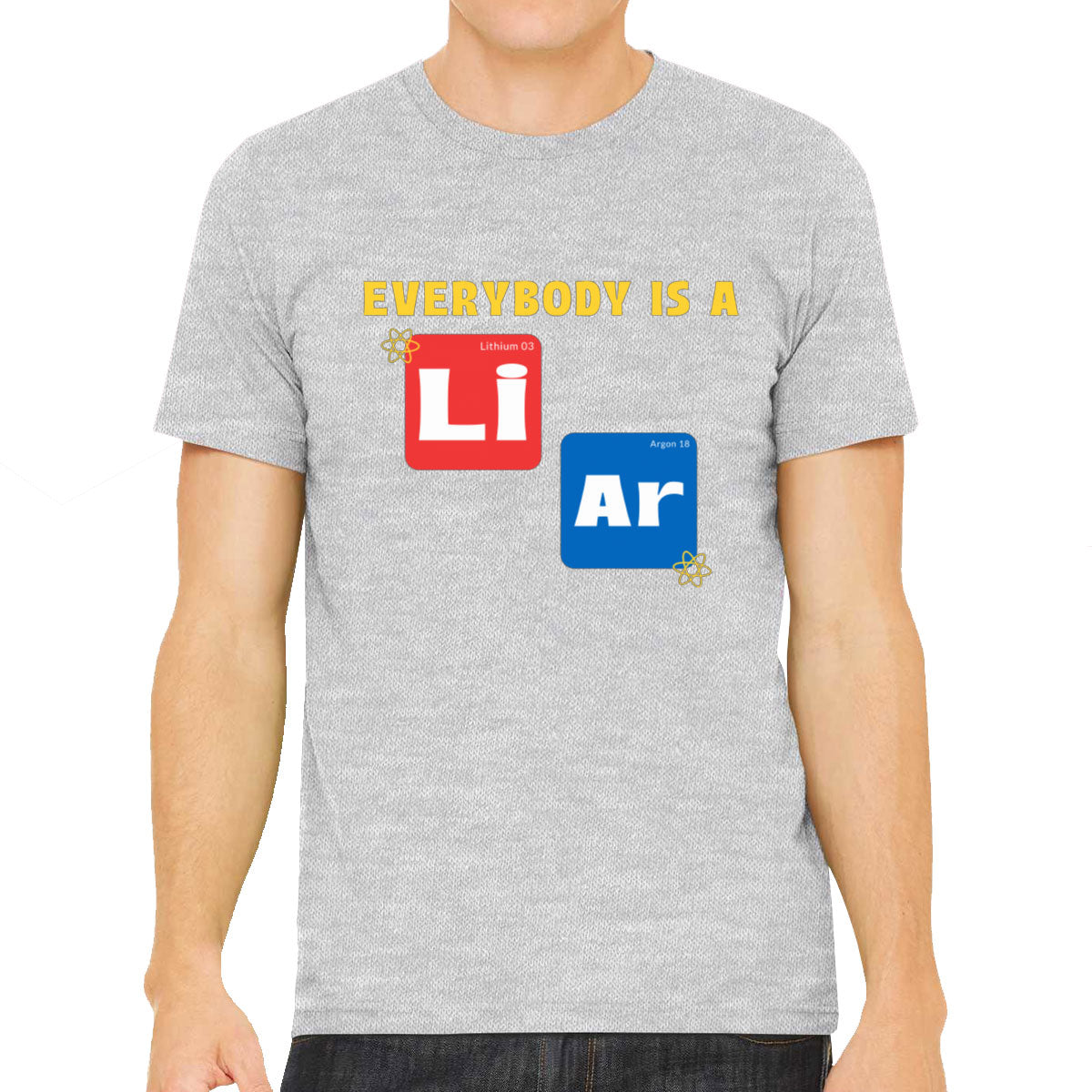 Everybody Is A Liar Funny Periodic Table Men's T-shirt