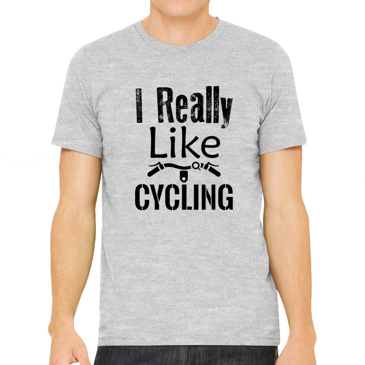 I Really Like Cycling Men's T-shirt