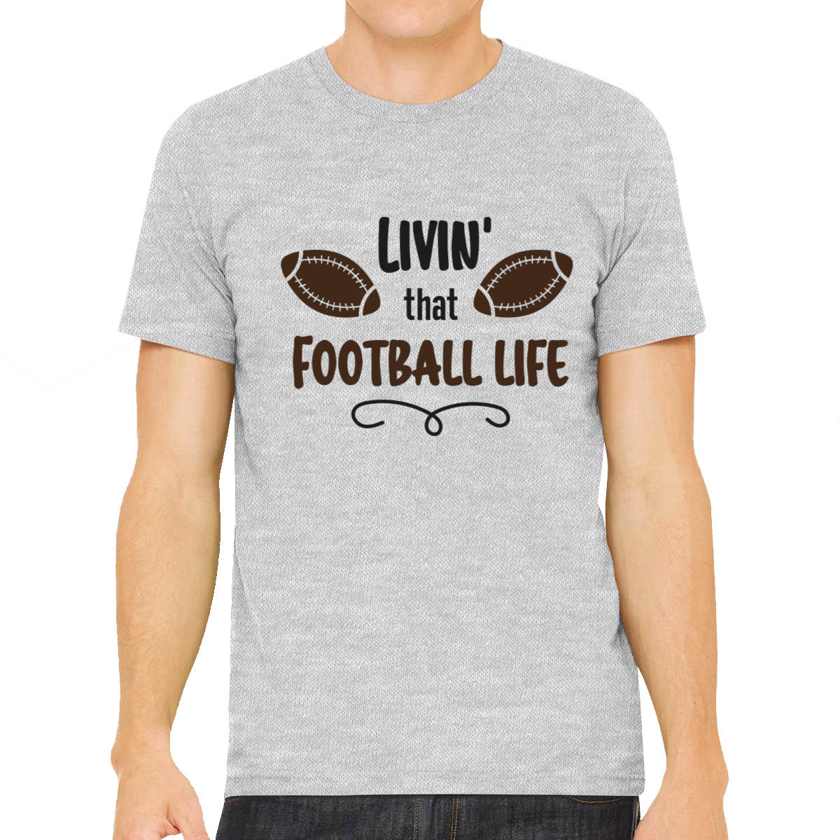 Livin' That Football Life Men's T-shirt