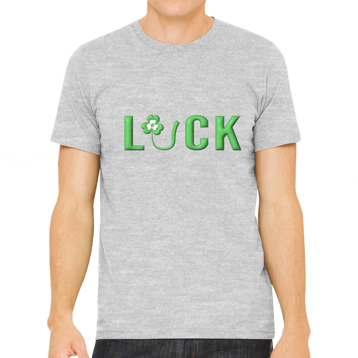 Luck Typography St. Patrick's Day Men's T-shirt