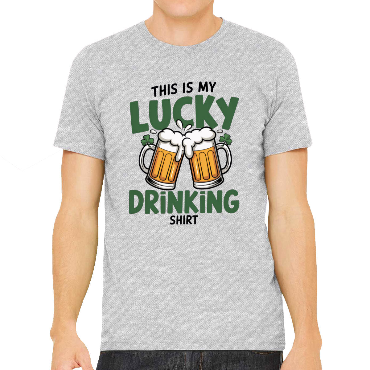 This Is My Lucky Drinking Shirt St. Patrick's Day Men's T-shirt