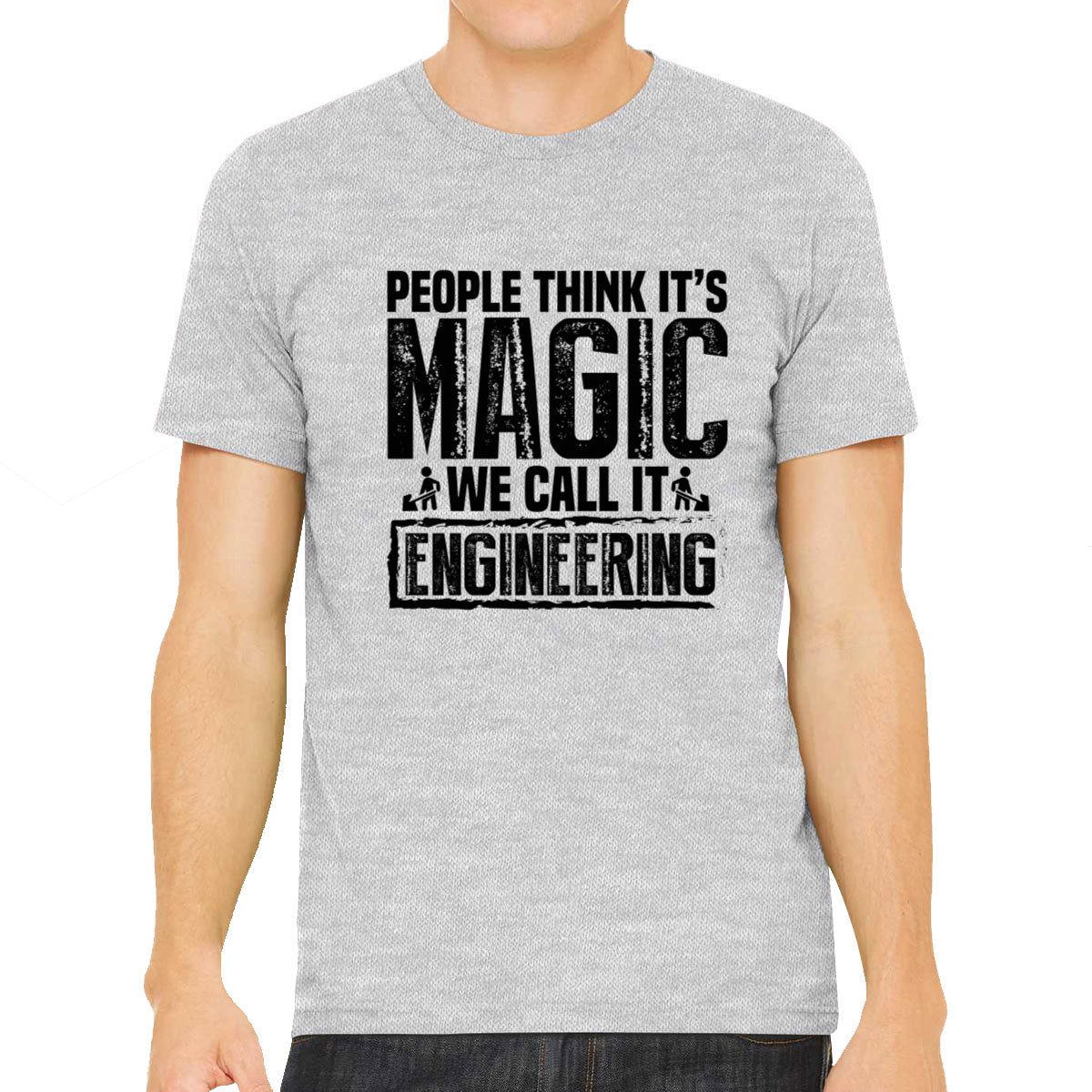 People Think It's Magic We Call It Engineering Men's T-shirt