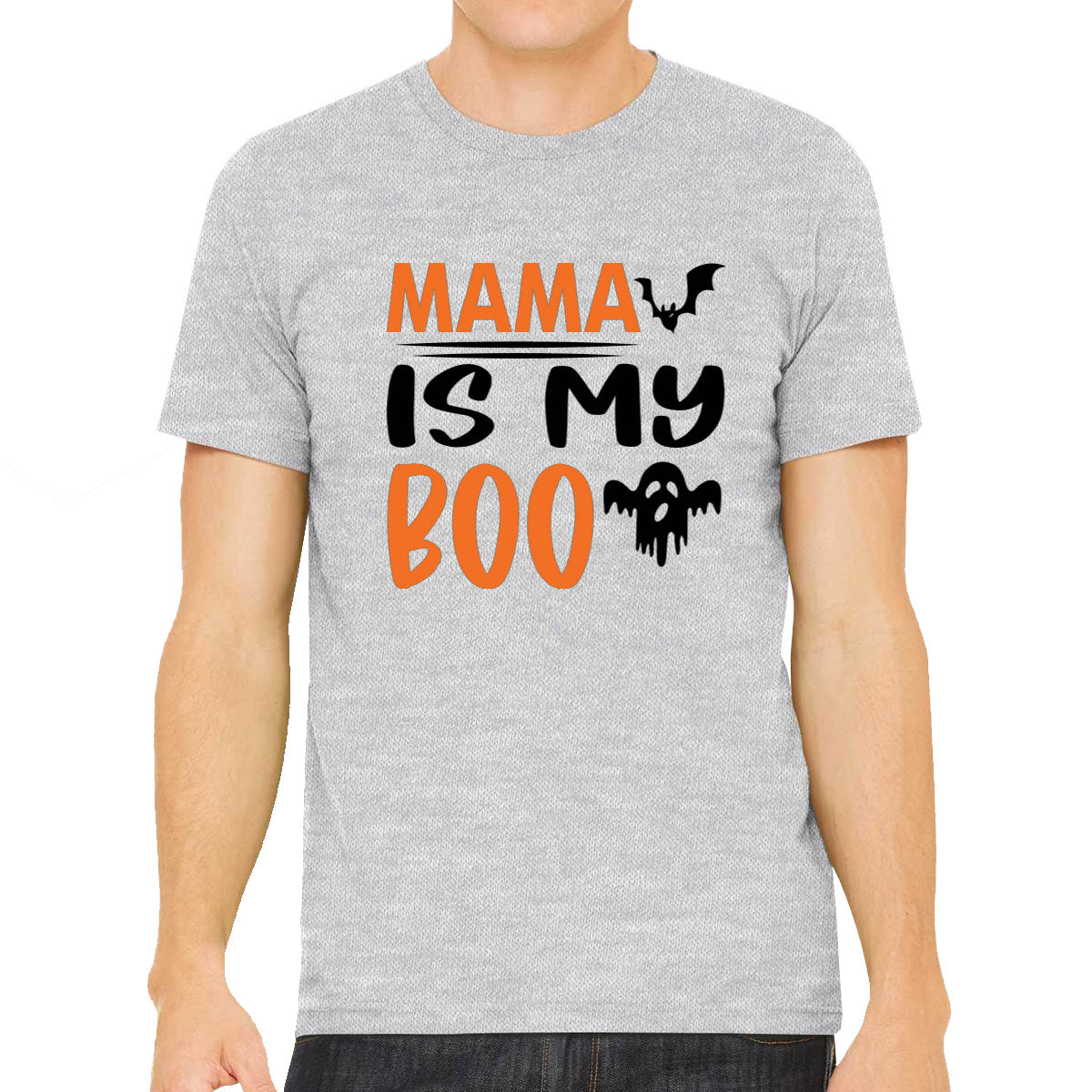 Mama Is My Boo Halloween Men's T-shirt