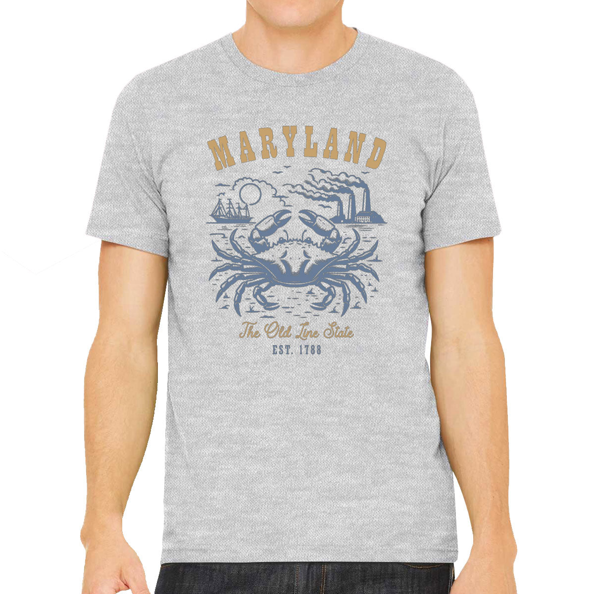 Maryland State Vintage Men's T-shirt