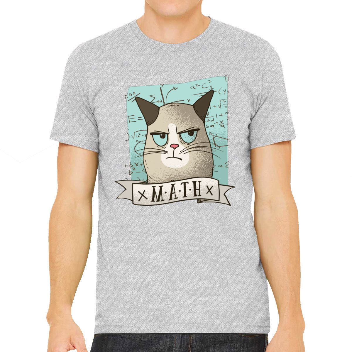 Math Cat Men's T-shirt