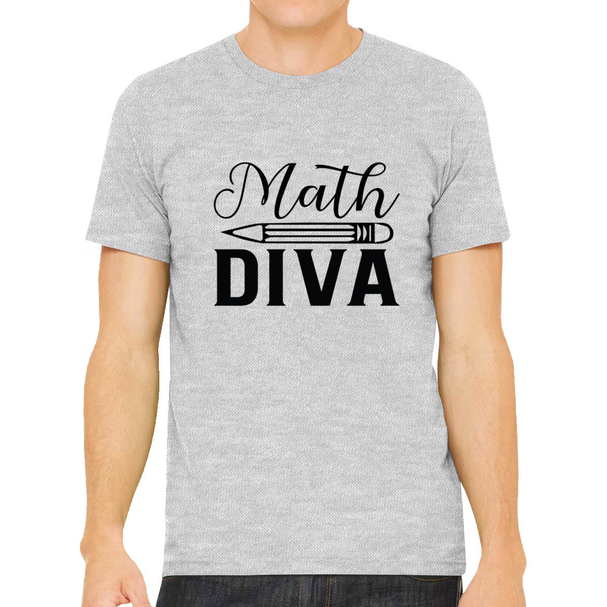 Math Diva Teacher Men's T-shirt