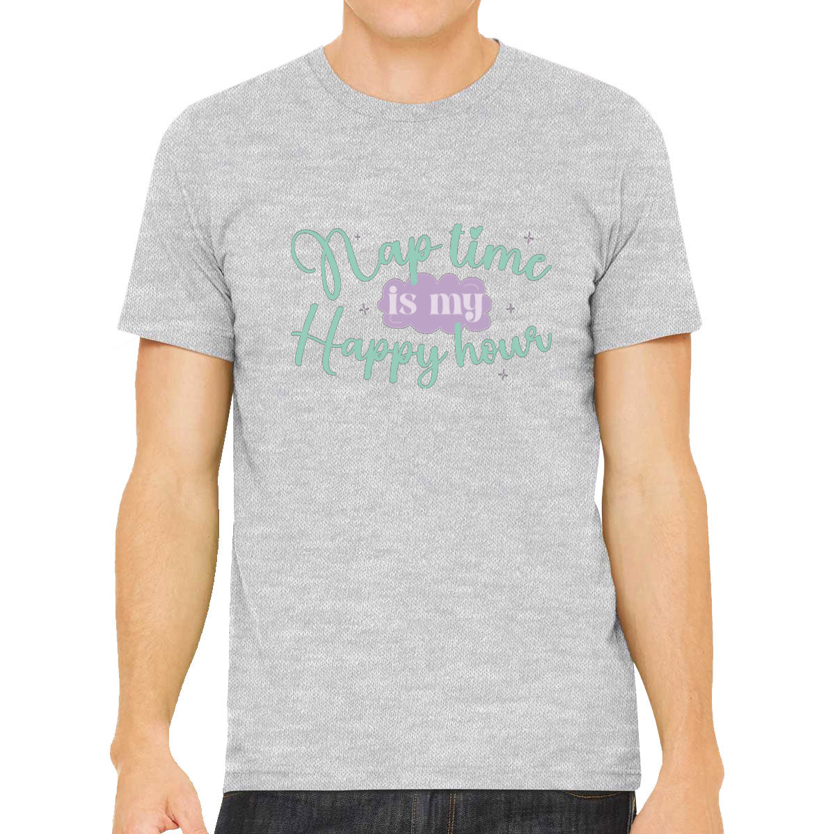 Nap Time Is My Happy Hour Men's T-shirt