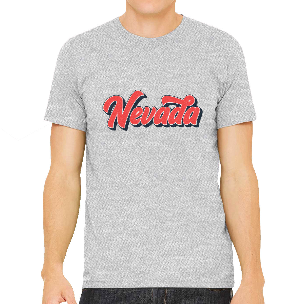 Nevada Vintage Typography Men's T-shirt