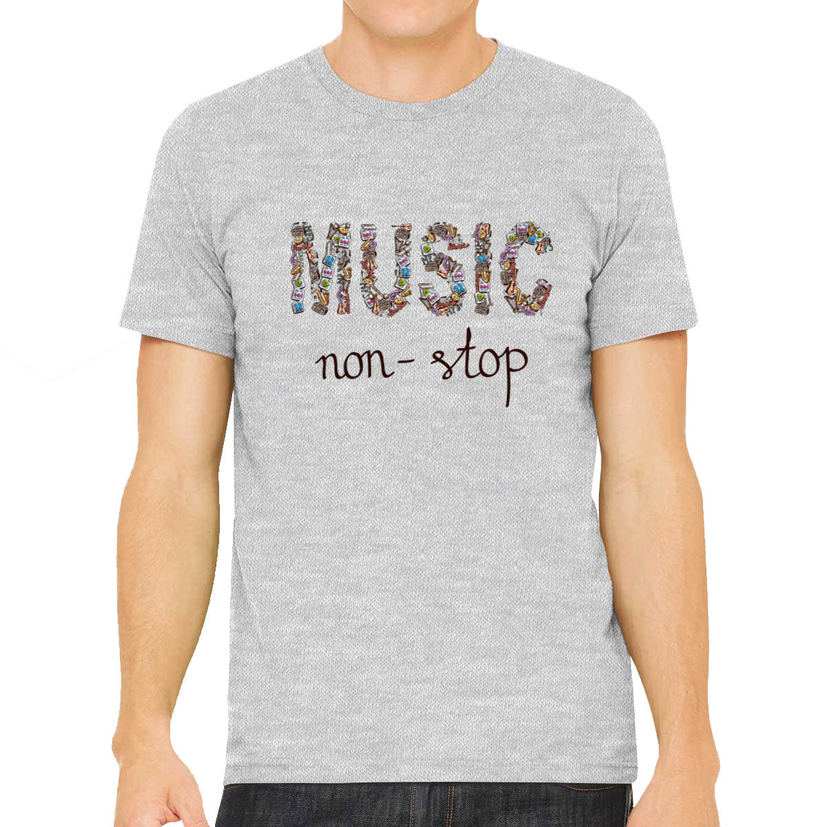 Music Non-Stop Men's T-shirt