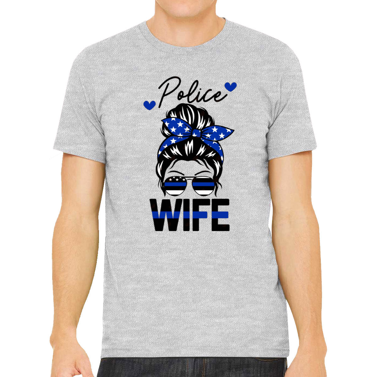 Police Wife Men's T-shirt