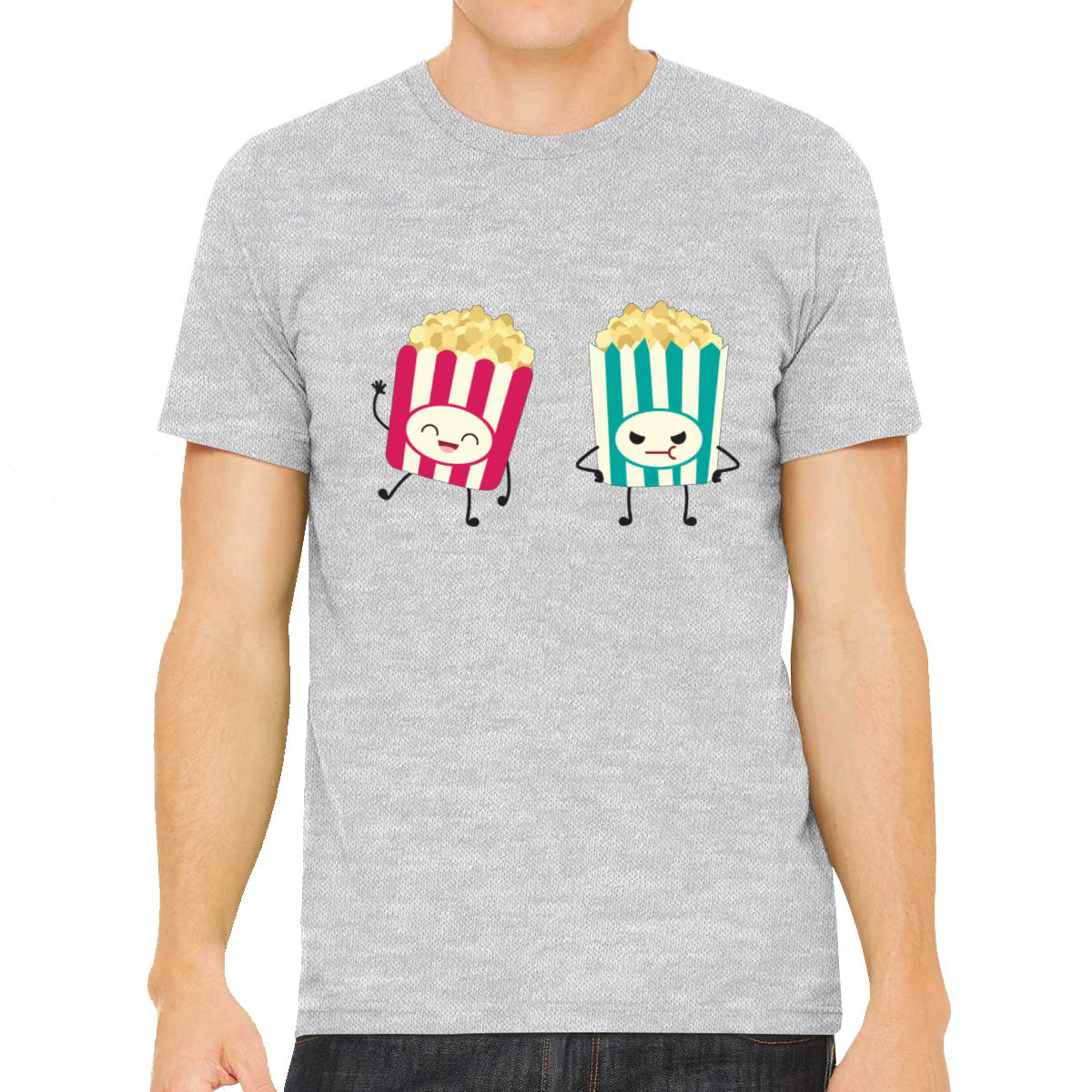 Cute Popcorn Men's T-shirt