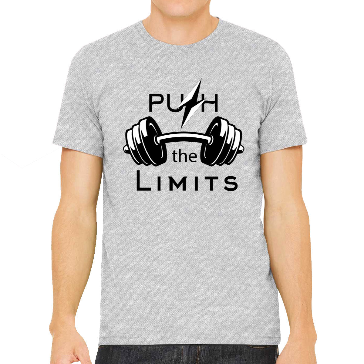 Push The Limit Gym Fitness Men's T-shirt