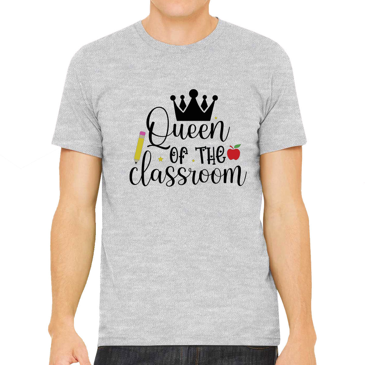 Queen Of The Classroom Teacher Men's T-shirt