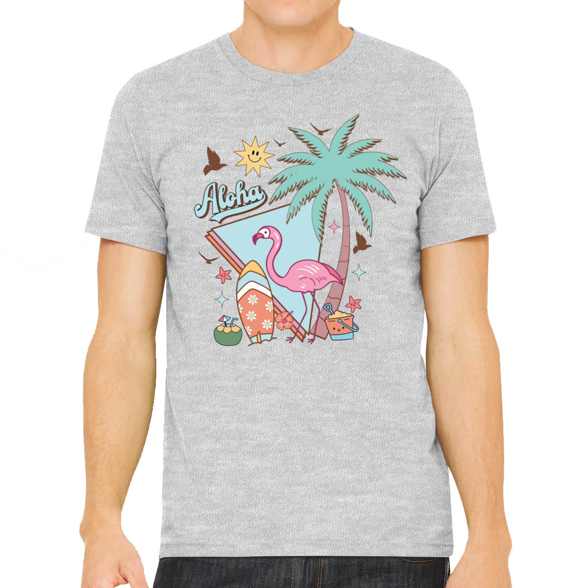 Aloha Retro Summer Men's T-shirt