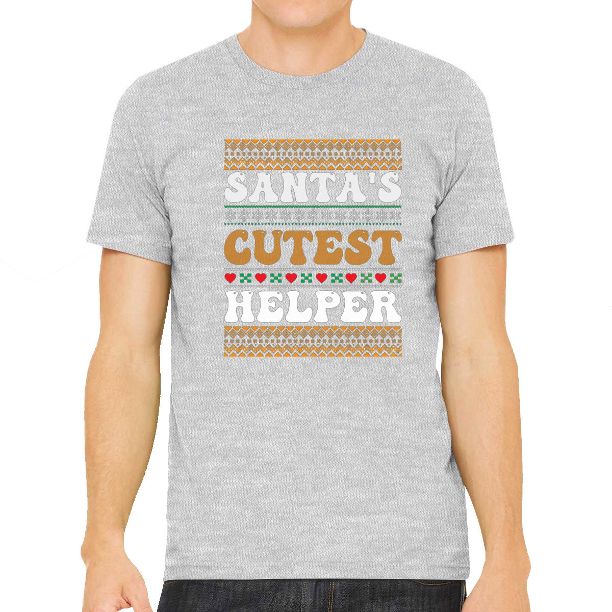 Santa's Cutest Helper Men's T-shirt