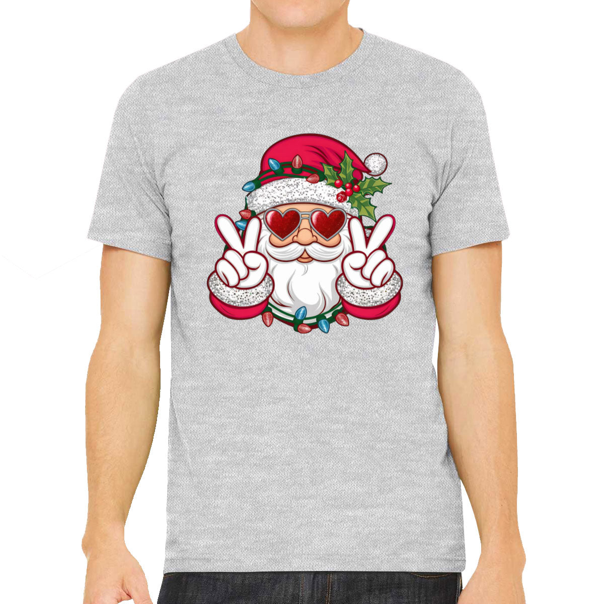 Cool Santa Claus Christmas Men's T-shirt