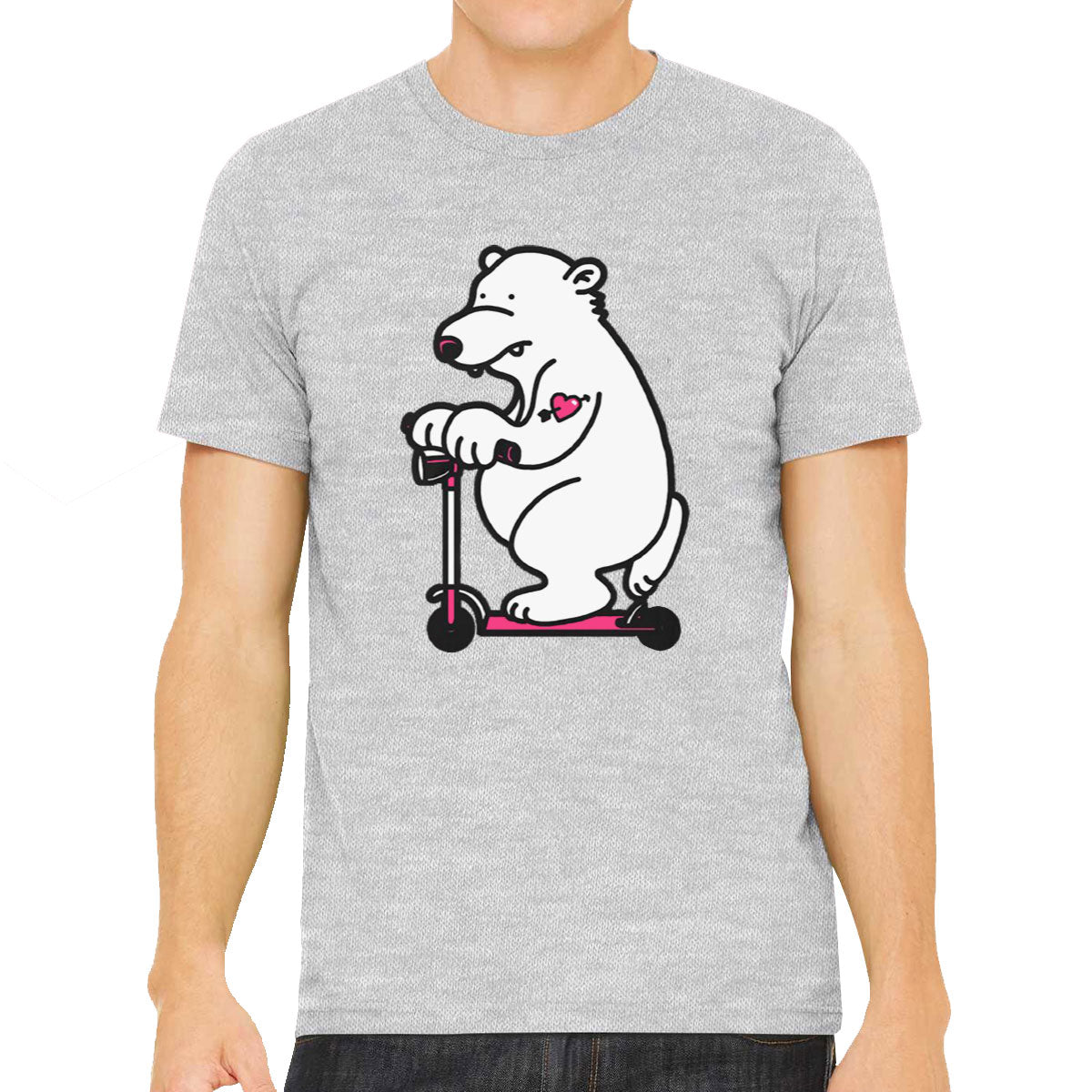 Scooter Bear Men's T-shirt