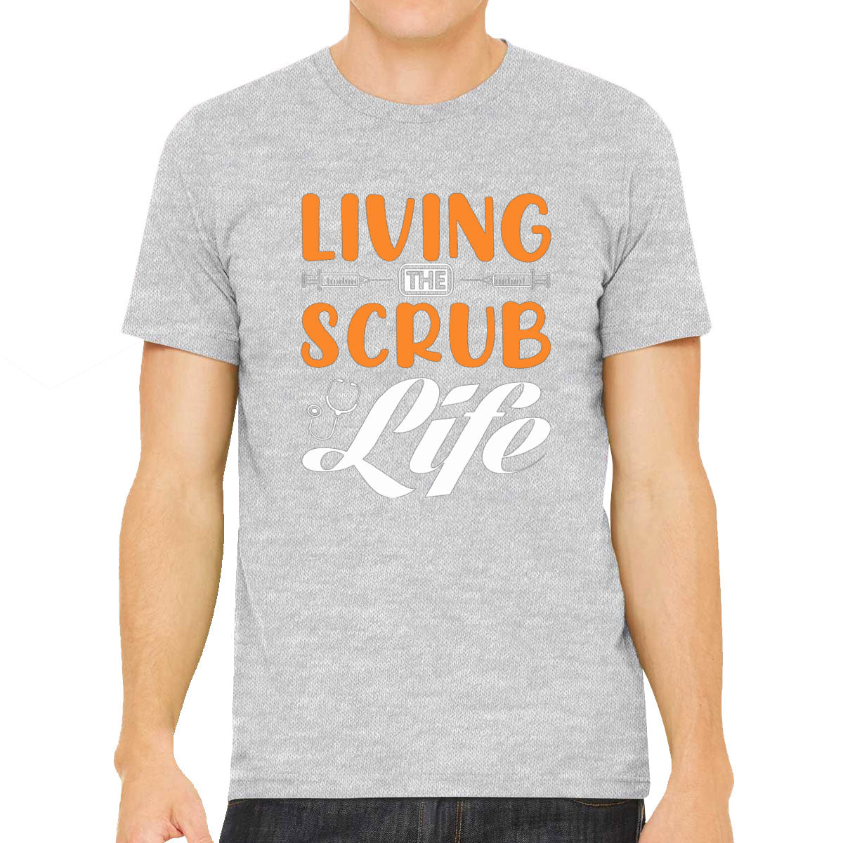 Living The Scrub Life Nurse Men's T-shirt