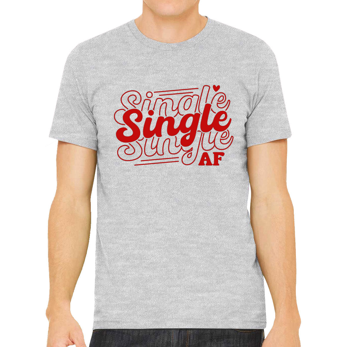 Single AF Valentine's Day Men's T-shirt