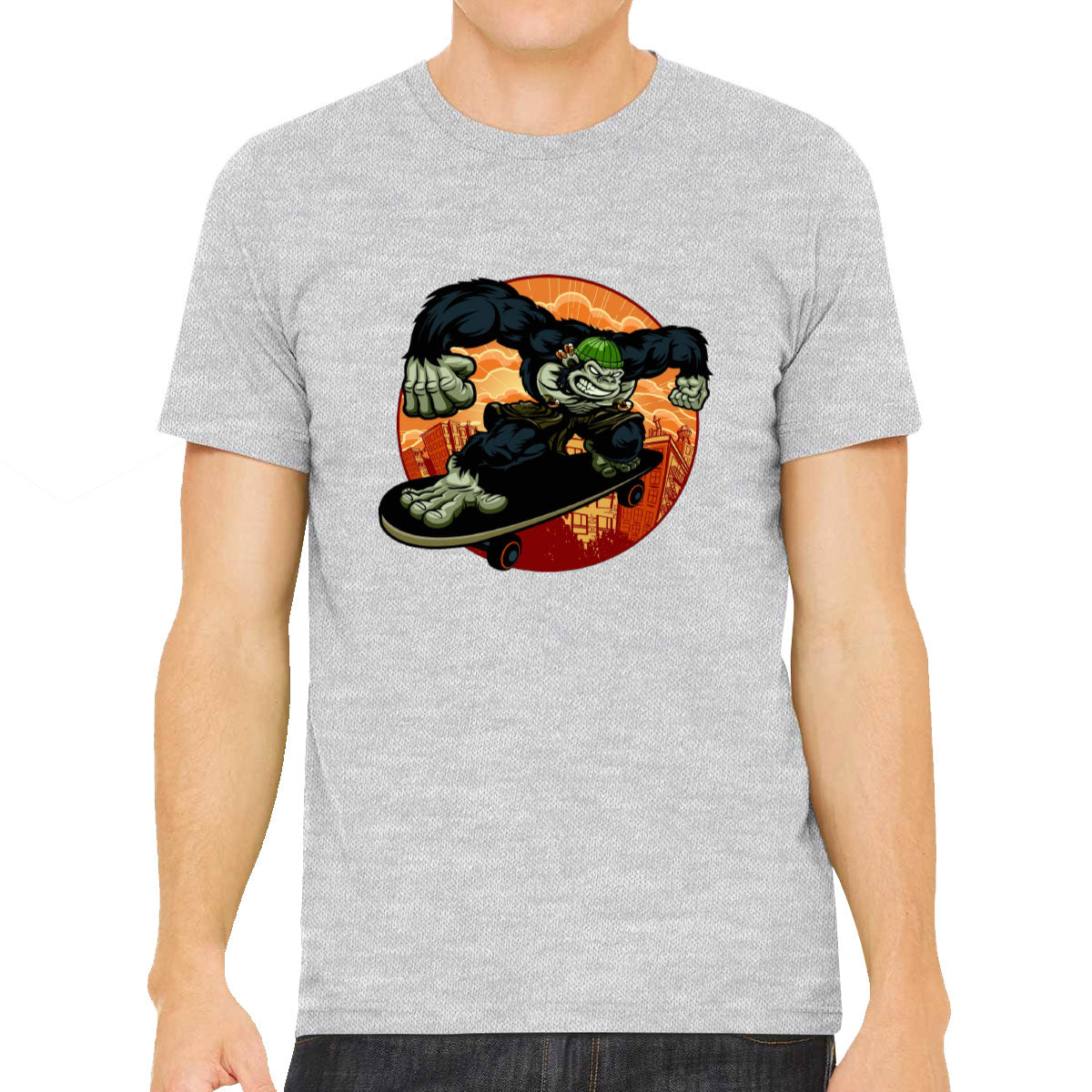 Gorilla Skateboard Men's T-shirt