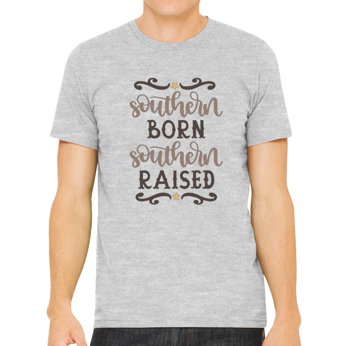Southern Born Southern Raised Men's T-shirt