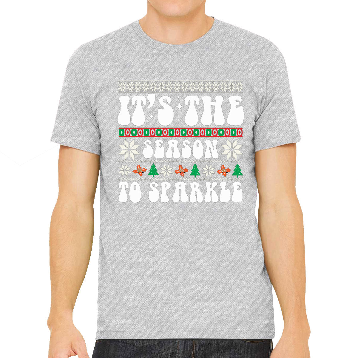 It's The Season To Sparkle Christmas Men's T-shirt