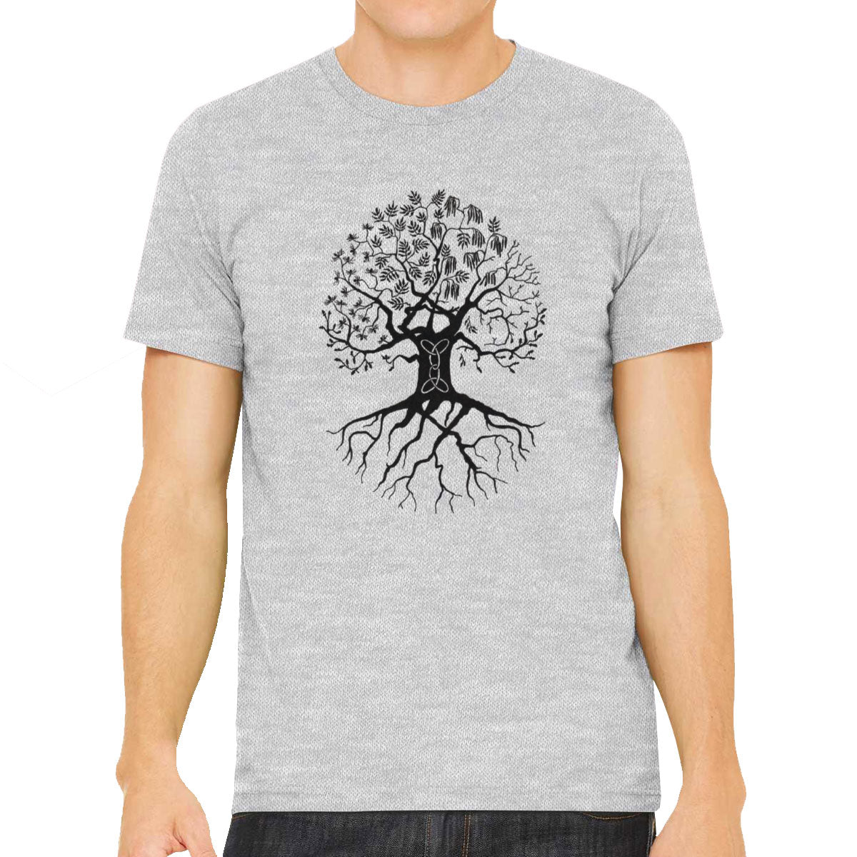 Spiritual Tree Meditation Reiki Roots Men's T-shirt