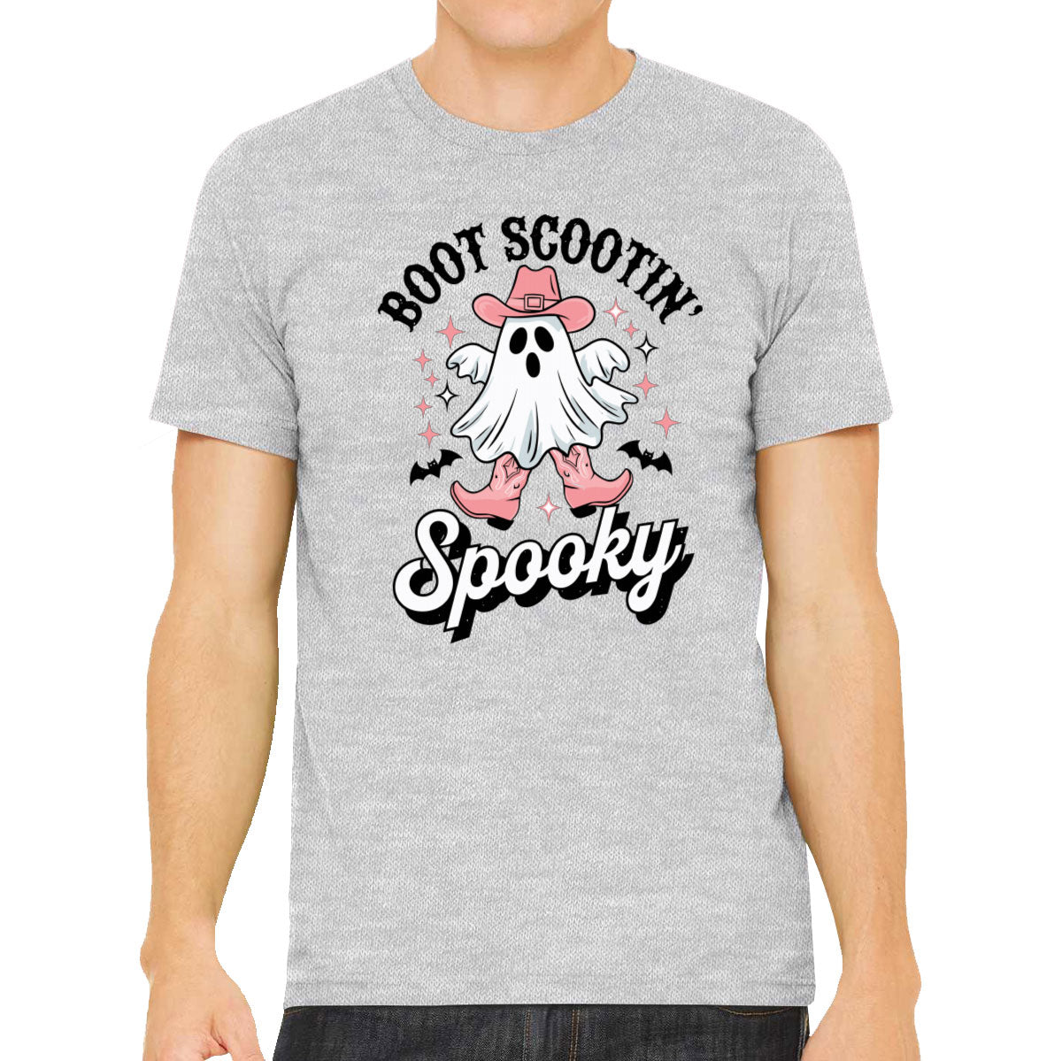 Boot Scootin' Spooky Halloween Men's T-shirt