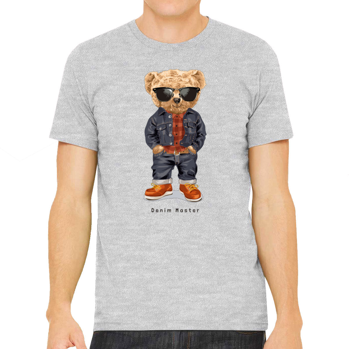 Teddy Bear Denim Master Men's T-shirt