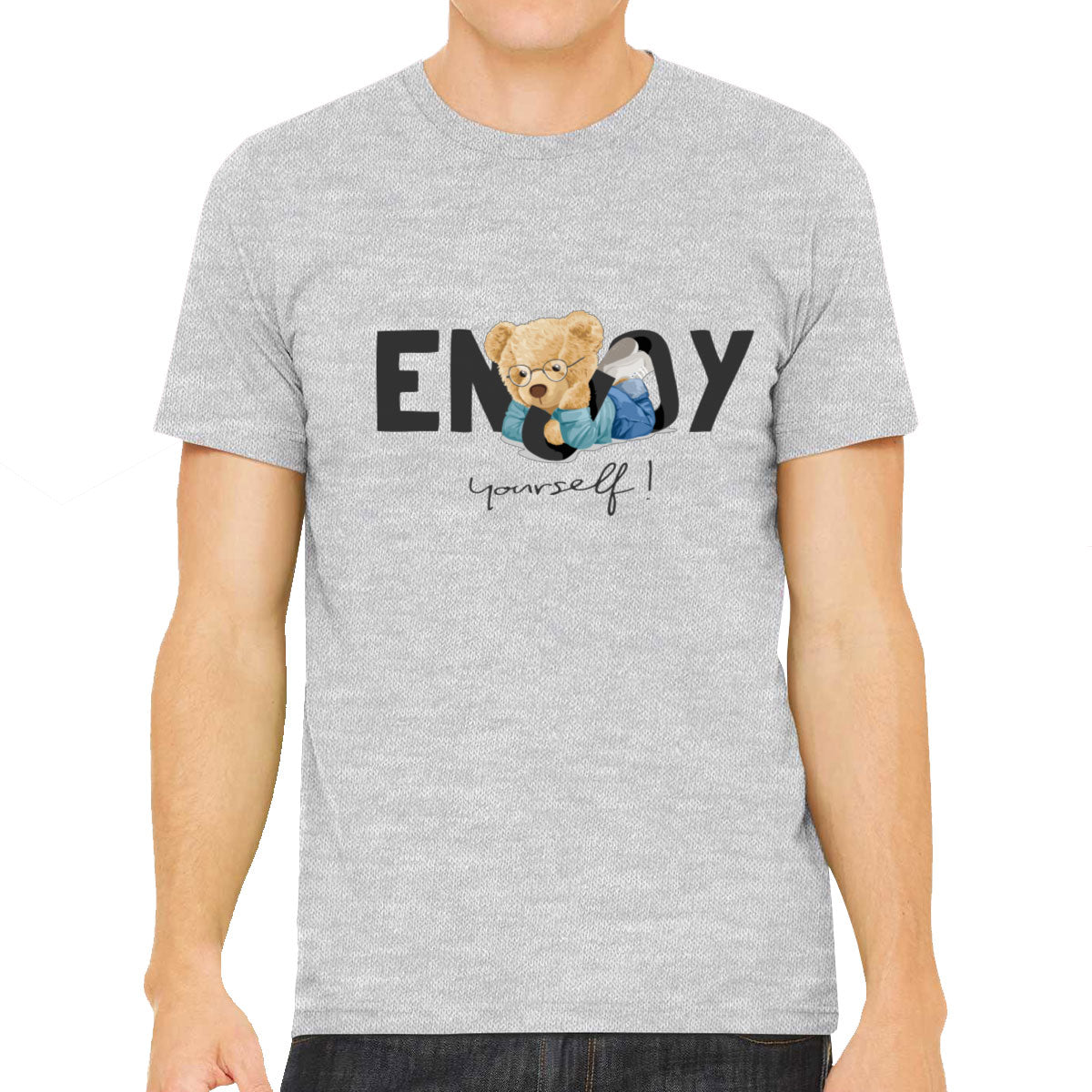 Teddy Bear Enjoy Yourself Men's T-shirt