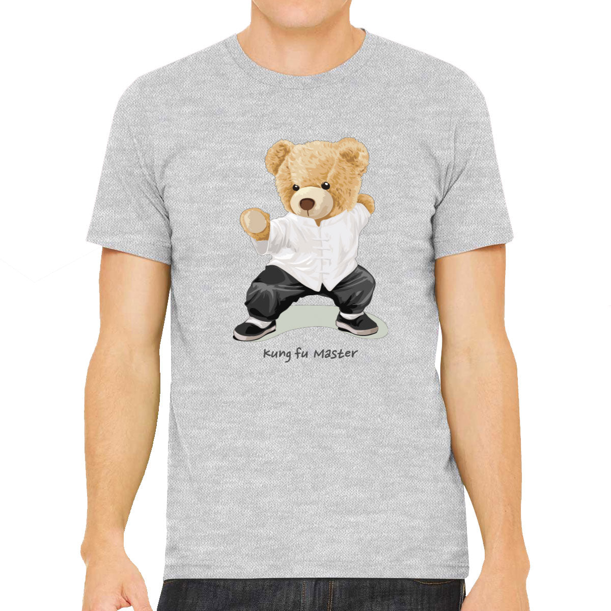 Teddy Bear Kung Fu Men's T-shirt